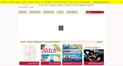 Desktop Screenshot of embroiderersguild.com